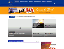 Tablet Screenshot of cryforevivalministries.org